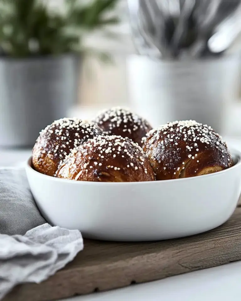 Pretzel Rolls