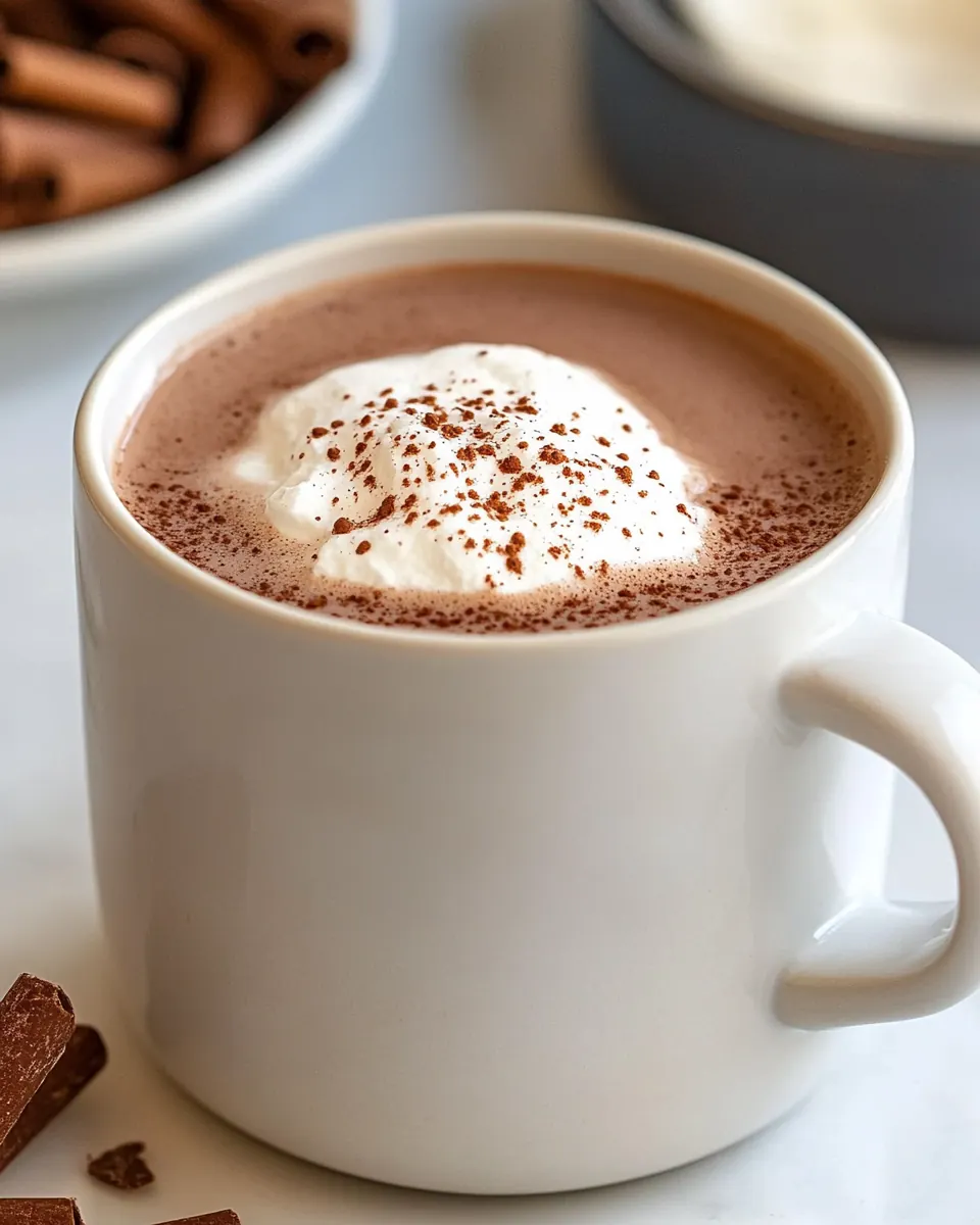 Protein Hot Chocolate