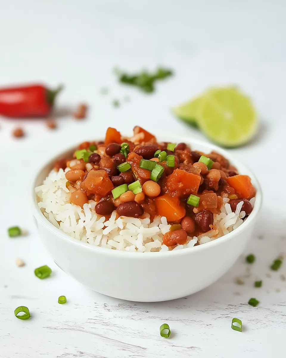 Puerto Rican Rice And Beans