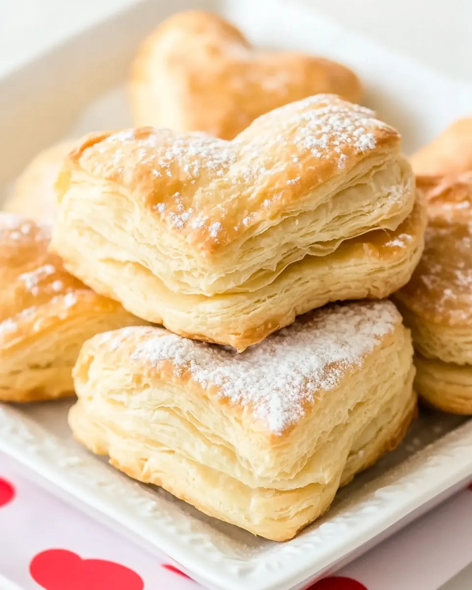 Puff Pastry Hearts