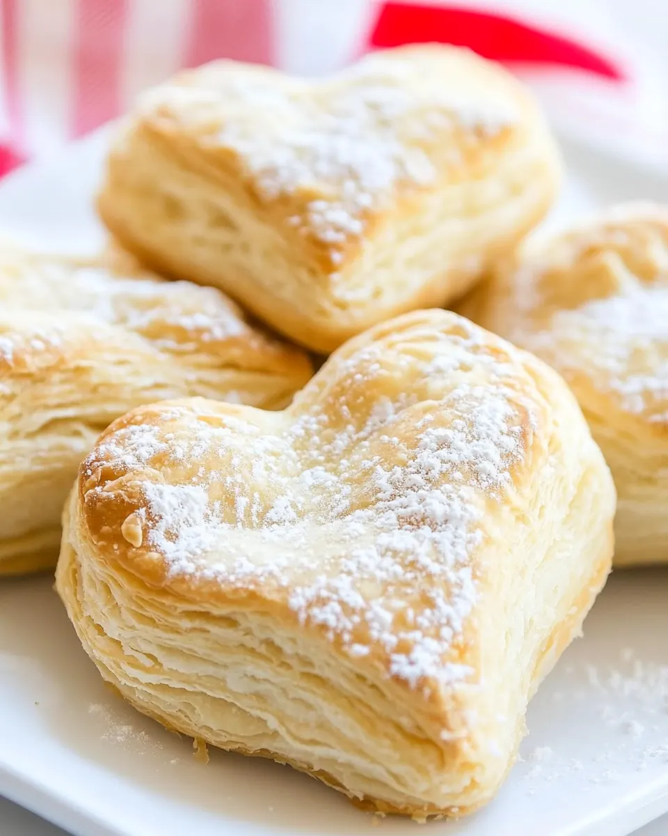 Puff Pastry Hearts