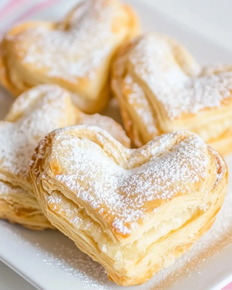 Puff Pastry Hearts