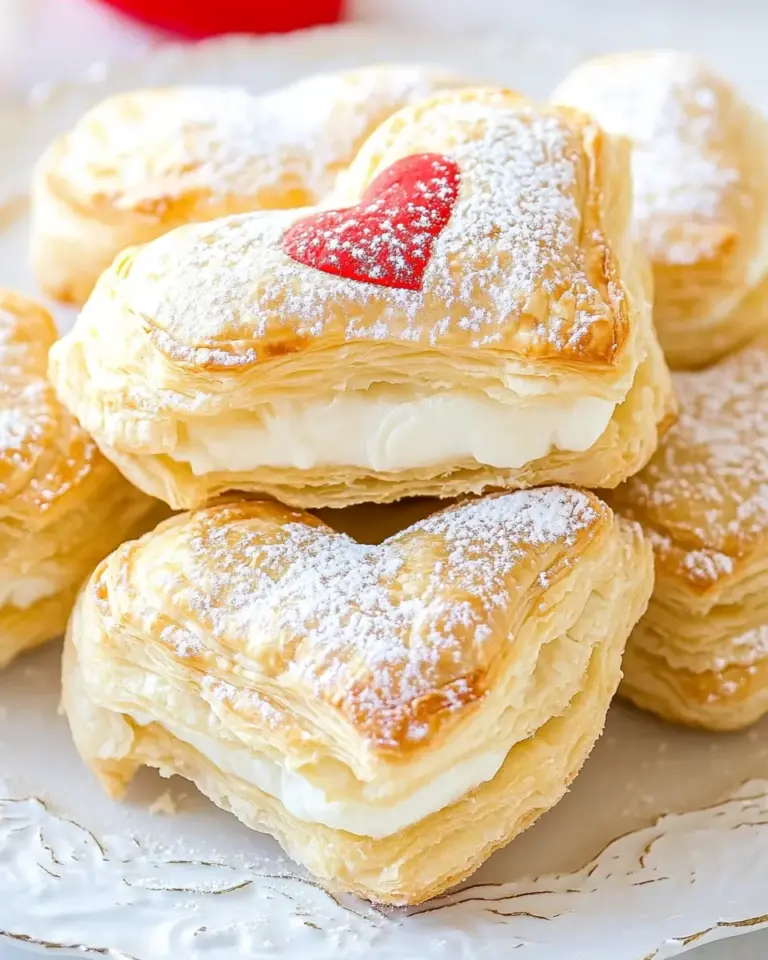 Puff Pastry Hearts