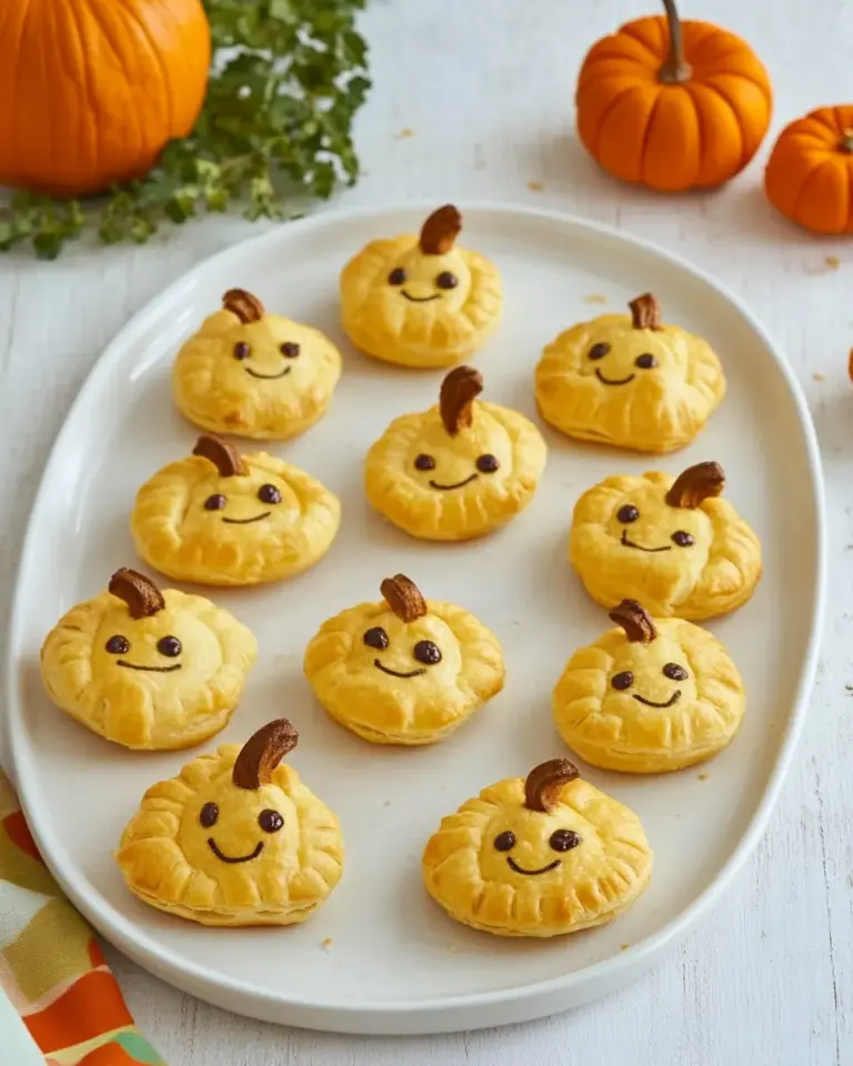 Puff Pastry Pumpkins
