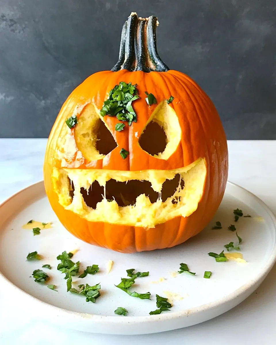 Puking Pumpkin Appetizer