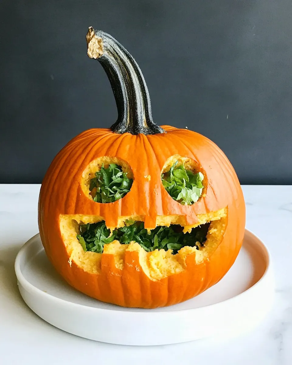 Puking Pumpkin Appetizer