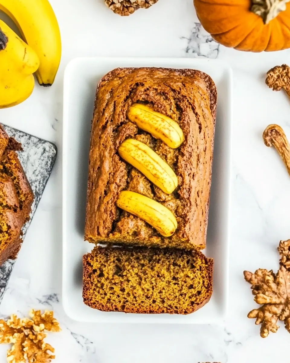 Pumpkin Banana Bread