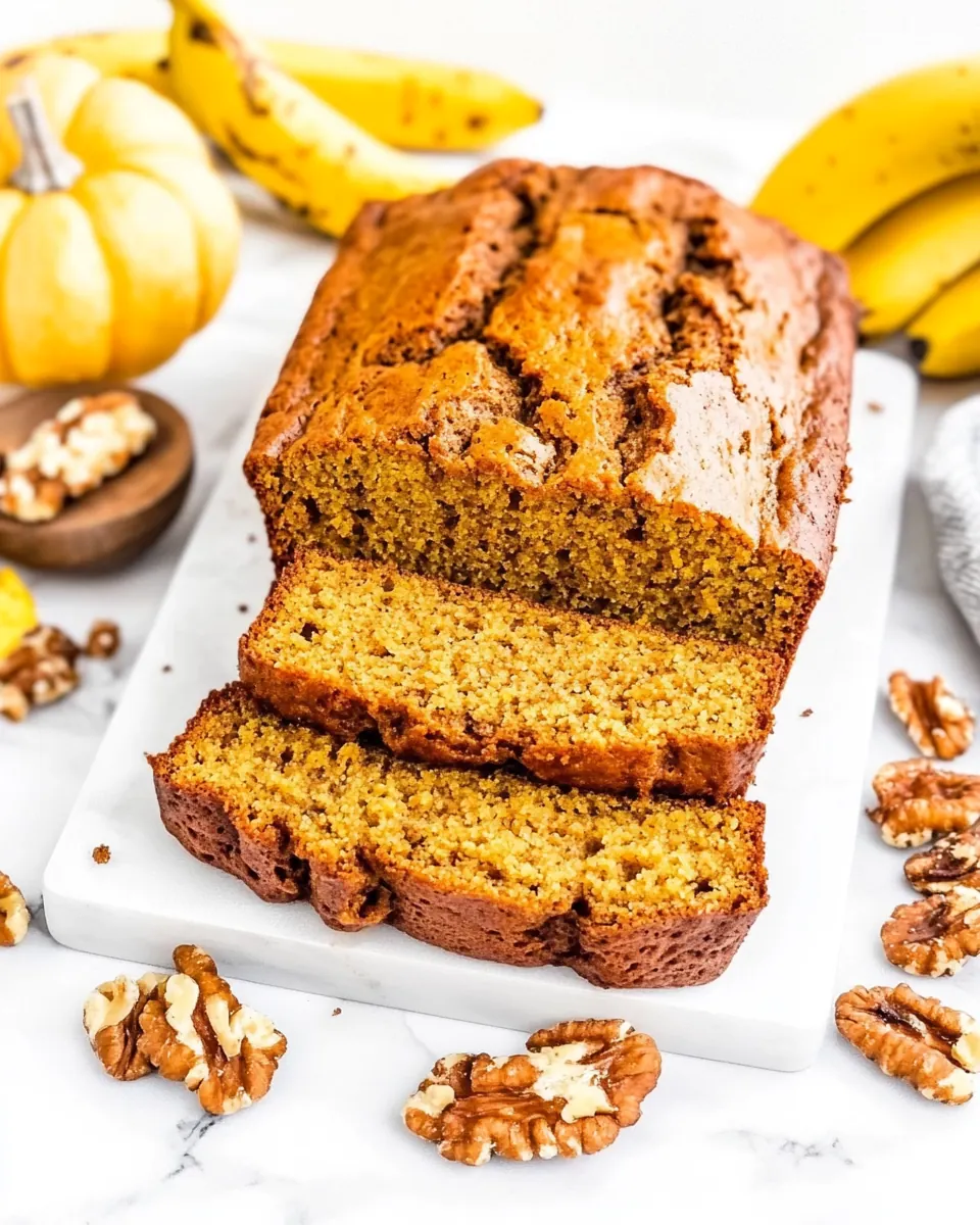 Pumpkin Banana Bread