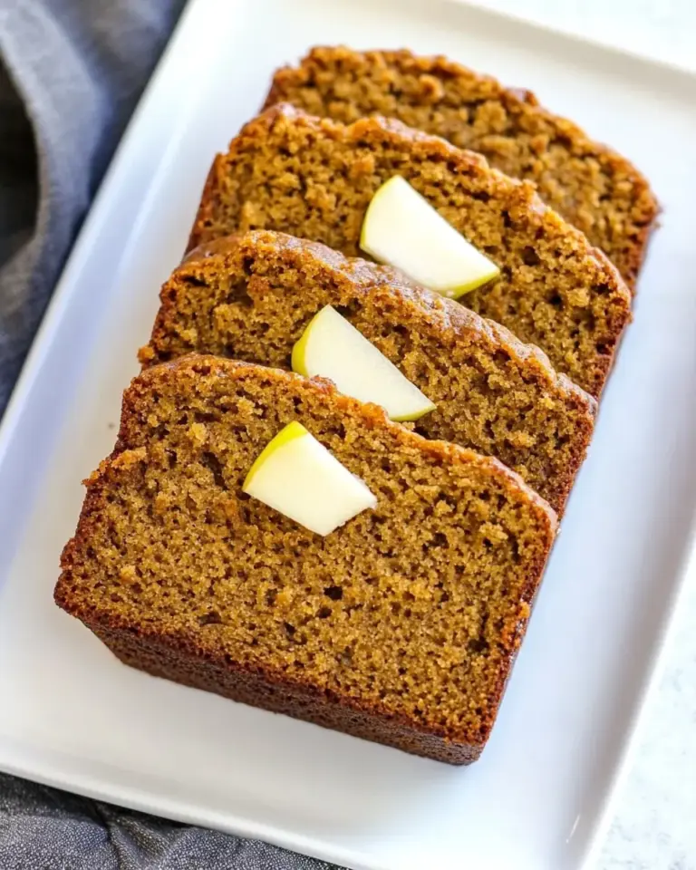 Pumpkin Bread with Apples
