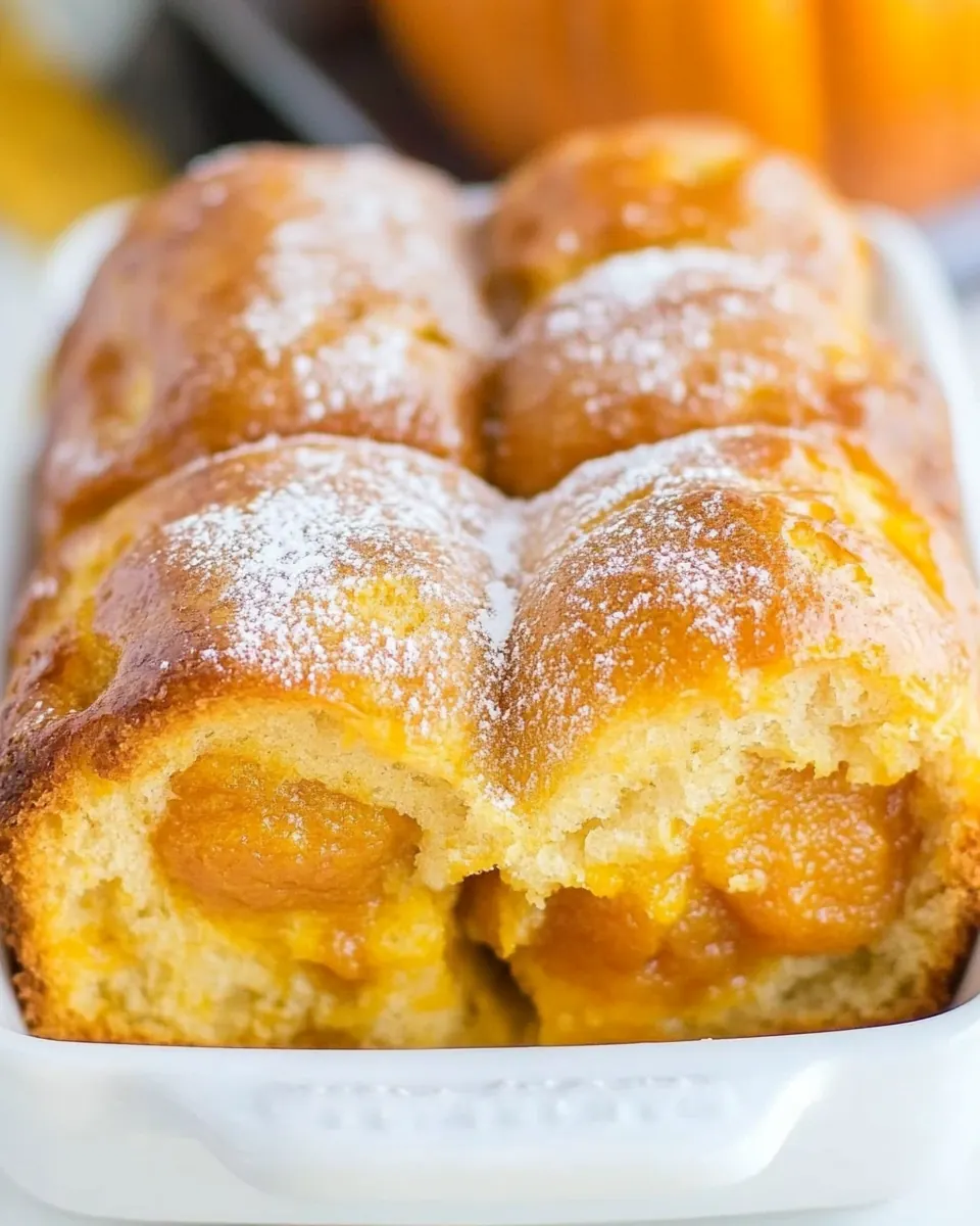 Pumpkin Bubble Bread