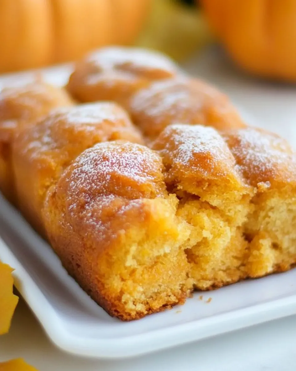 Pumpkin Bubble Bread