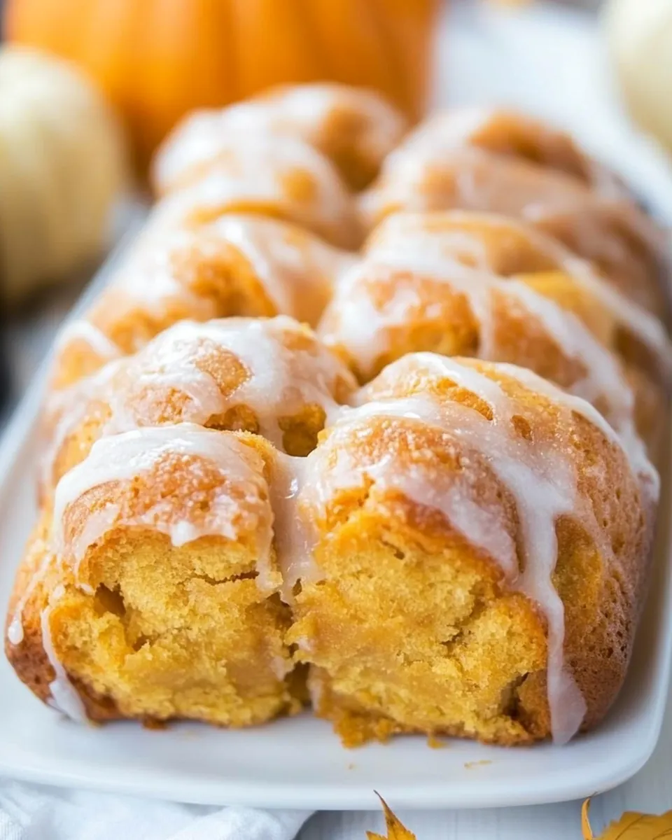 Pumpkin Bubble Bread