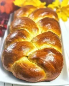 Pumpkin Challah Bread