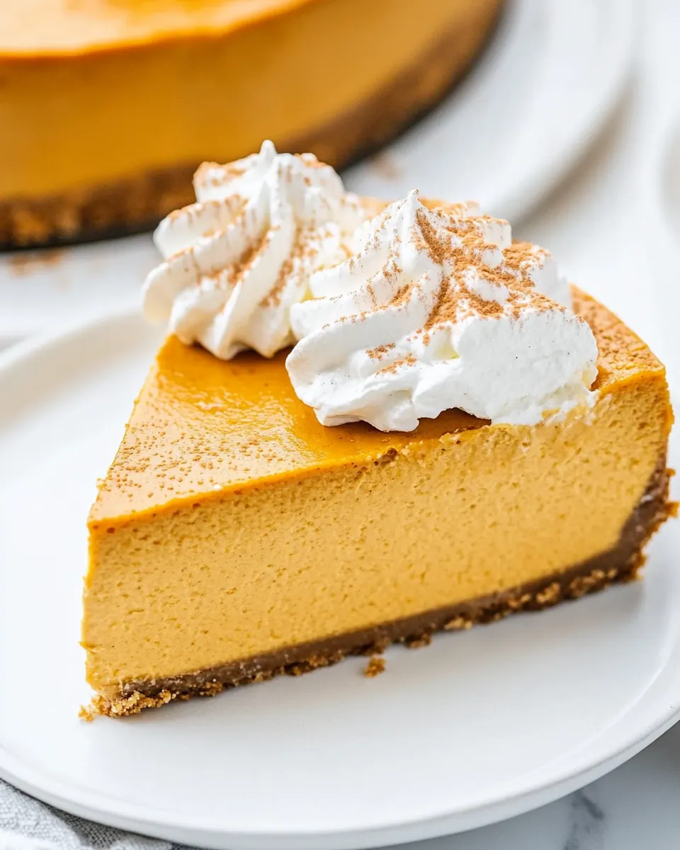 Pumpkin Cheesecake