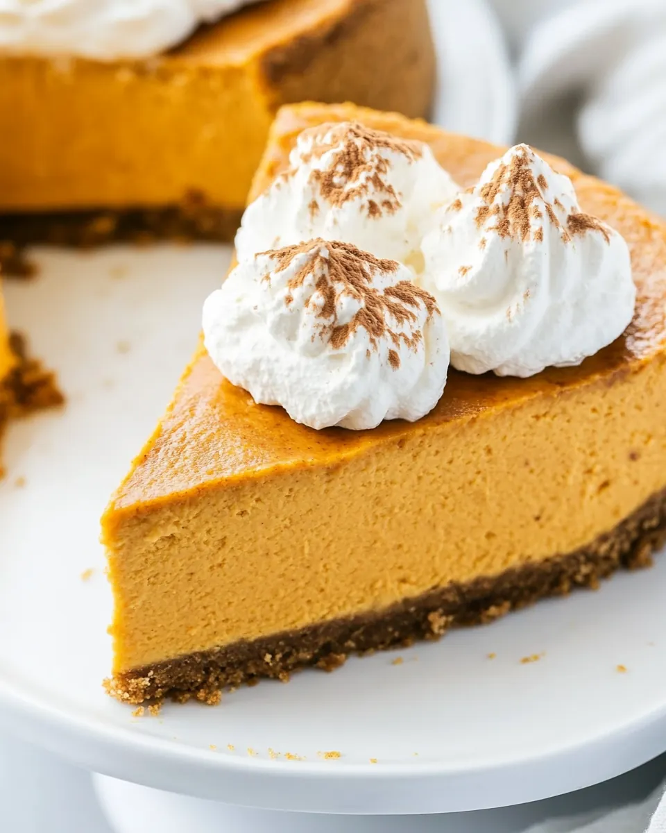Pumpkin Cheesecake
