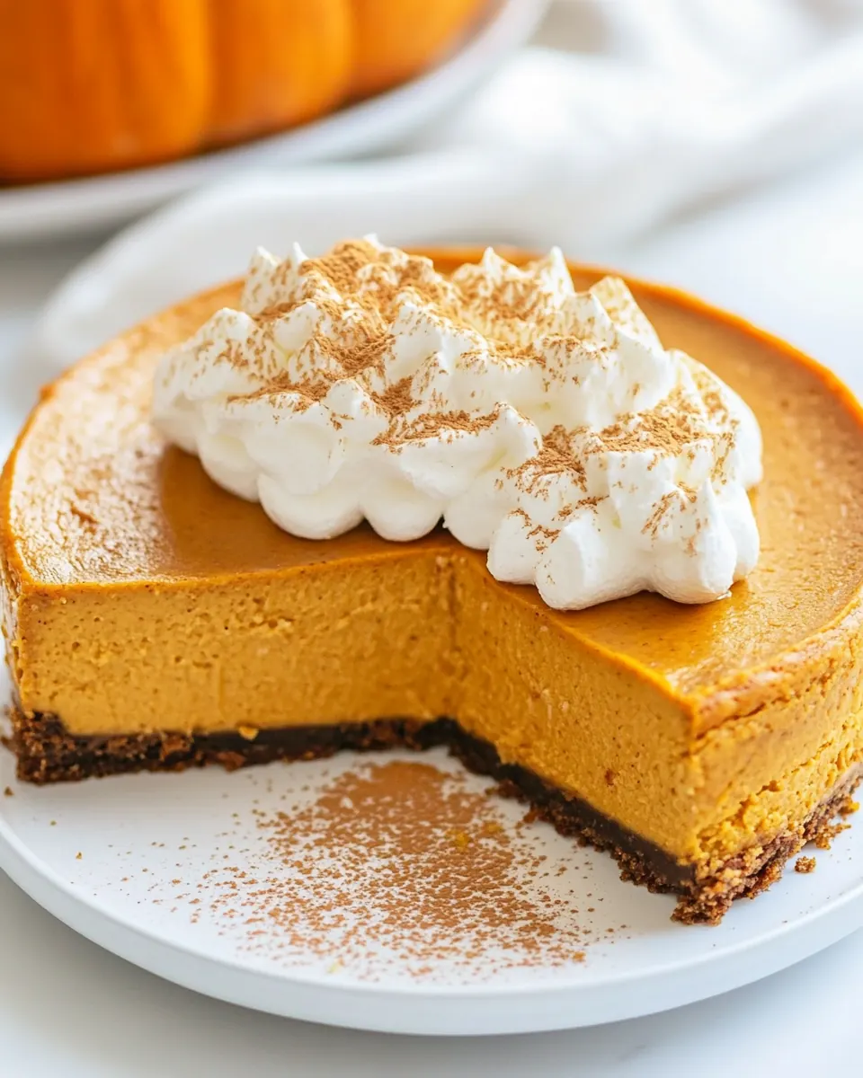 Pumpkin Cheesecake