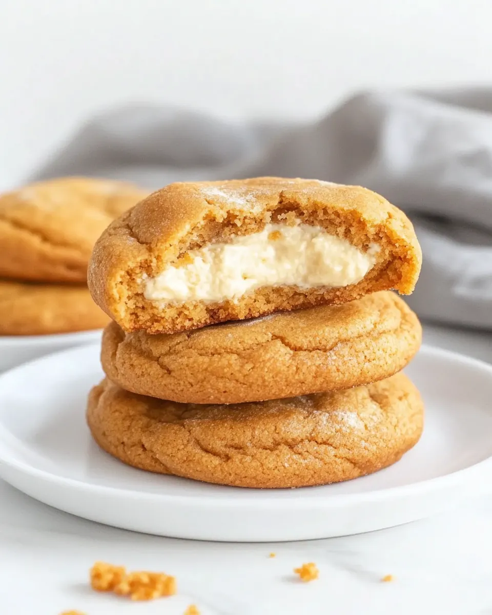 Pumpkin Cheesecake Cookies
