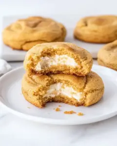 Pumpkin Cheesecake Cookies