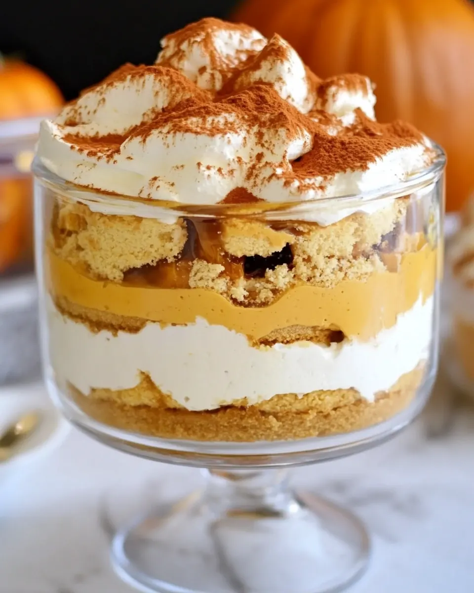 Pumpkin Cheesecake Trifle