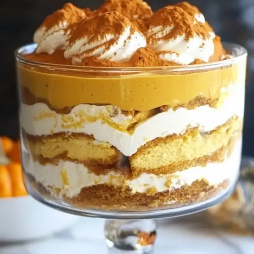Pumpkin Cheesecake Trifle
