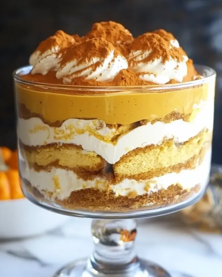 Pumpkin Cheesecake Trifle