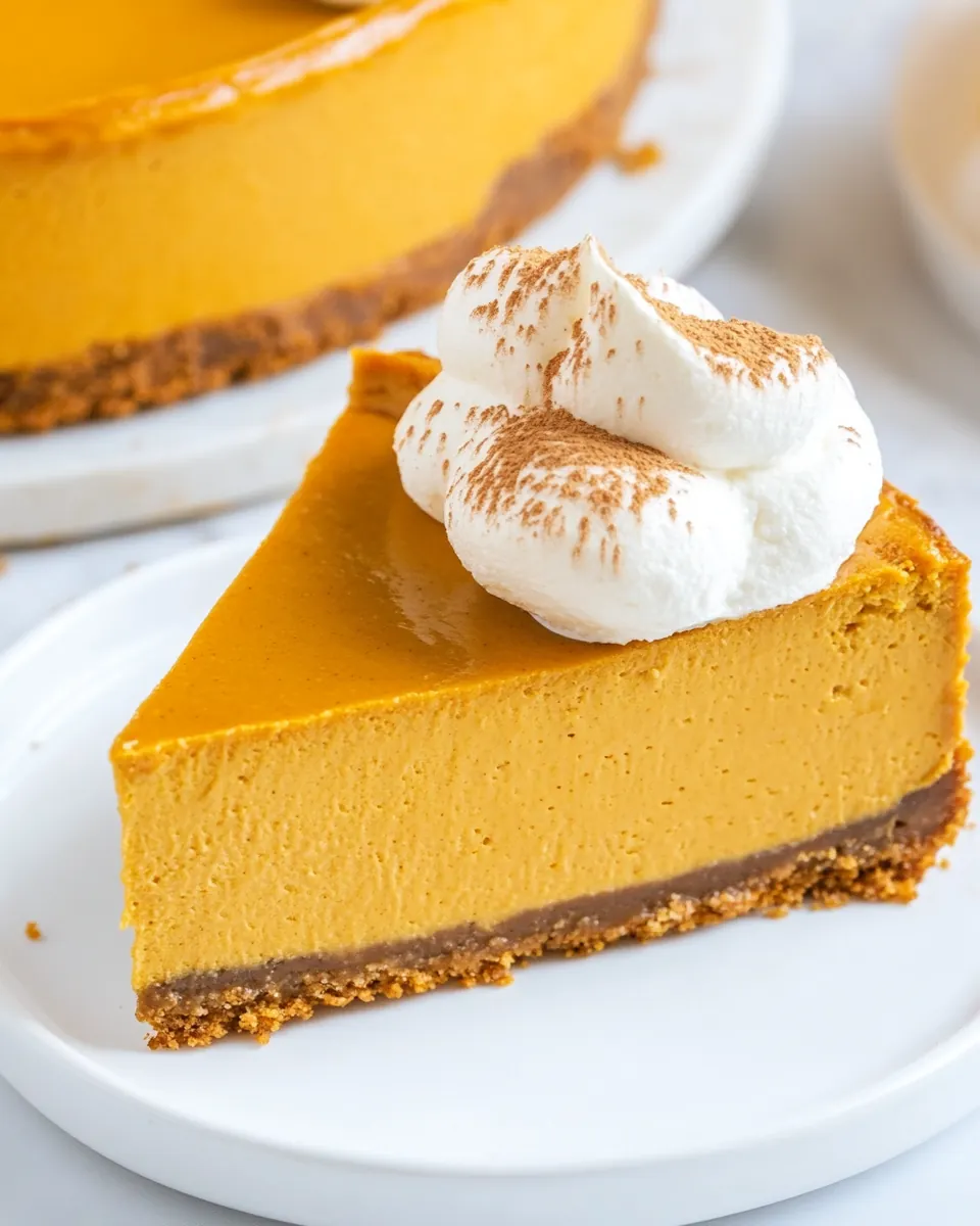 Pumpkin Cheesecake
