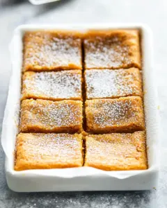 Pumpkin Chess Pie Bars