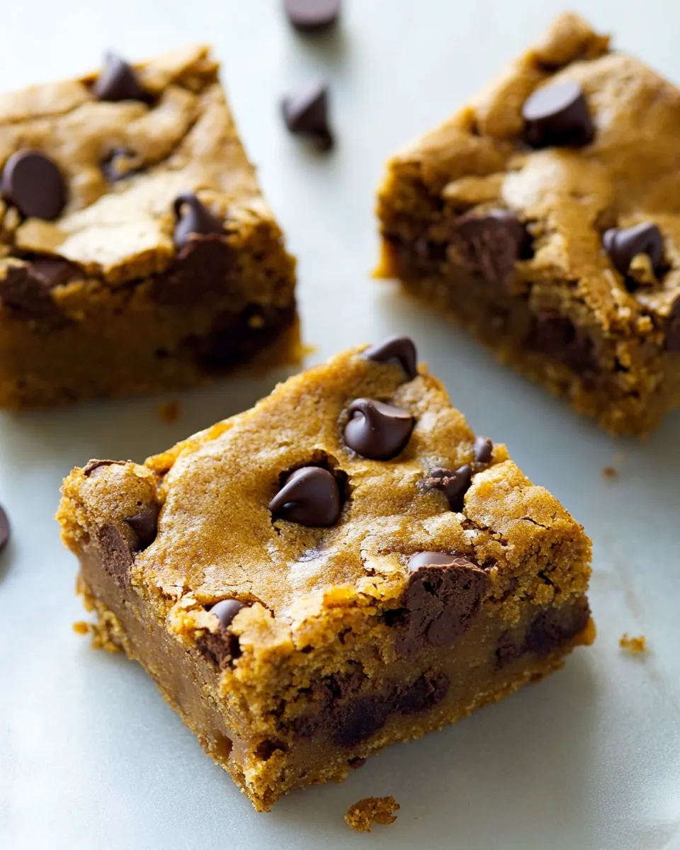 Pumpkin Chocolate Chip Bars