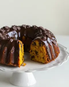 Pumpkin Chocolate Chip Bundt Cake