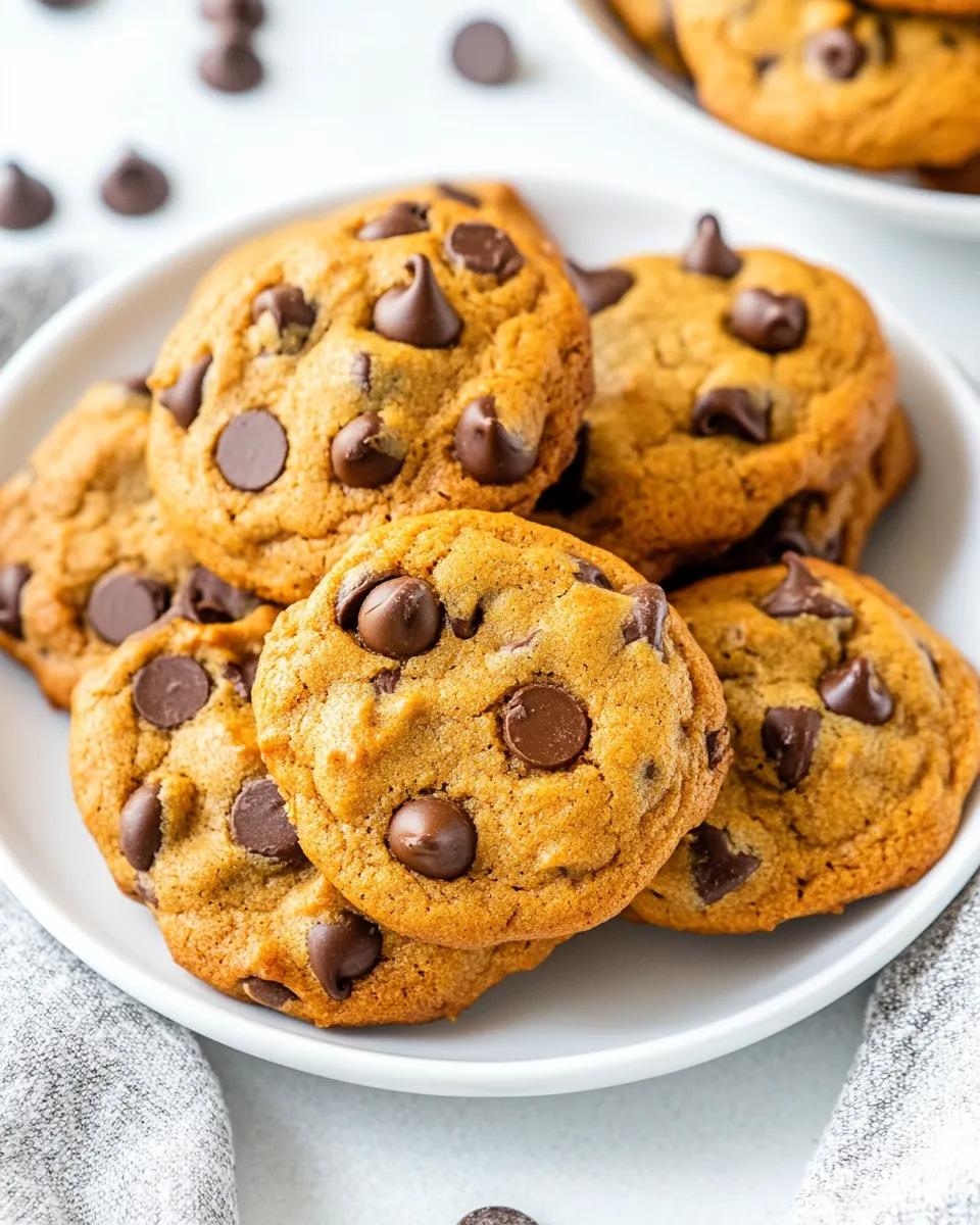 Pumpkin Chocolate Chip Cookies