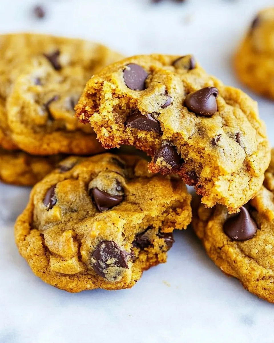 Pumpkin Chocolate Chip Cookies