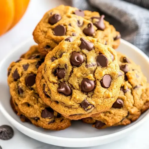 Pumpkin Chocolate Chip Cookies