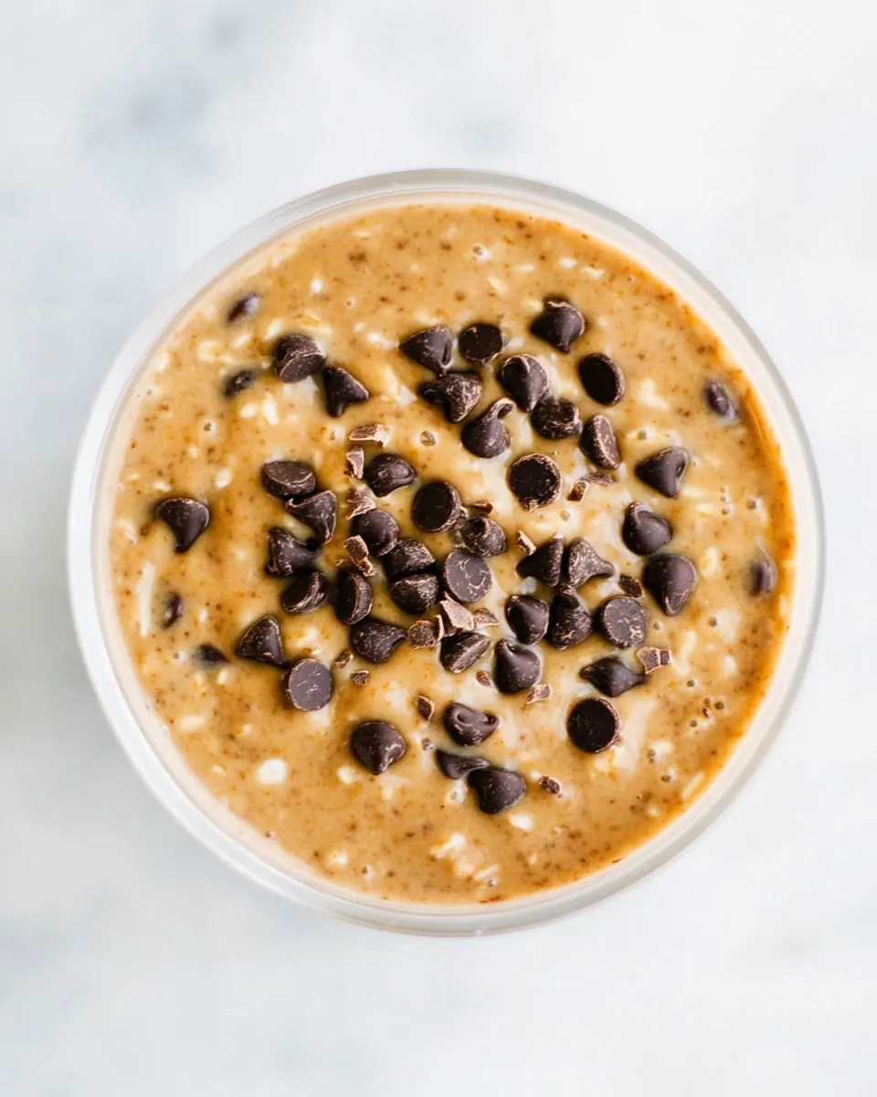 Pumpkin Chocolate Chip Overnight Oats