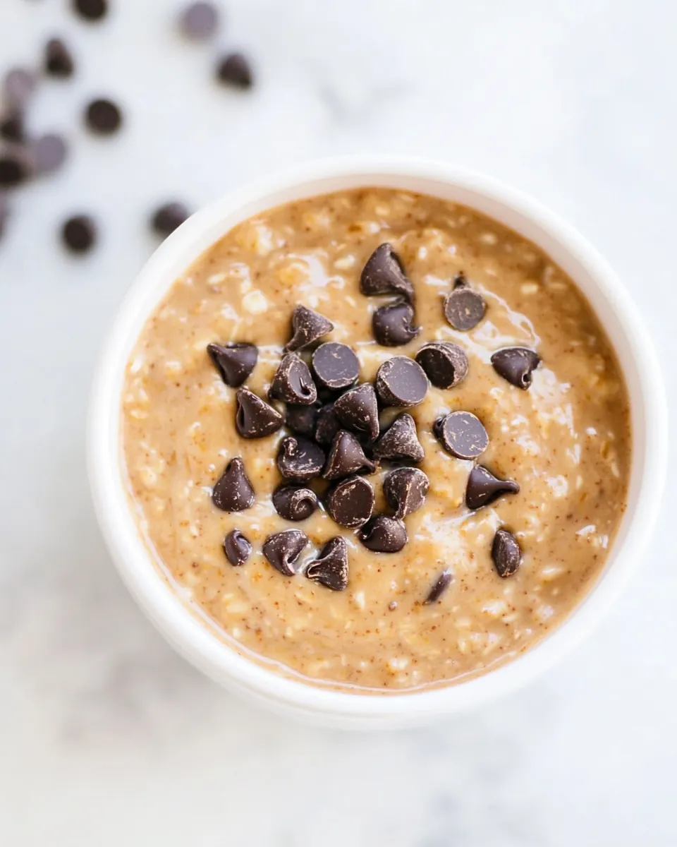 Pumpkin Chocolate Chip Overnight Oats