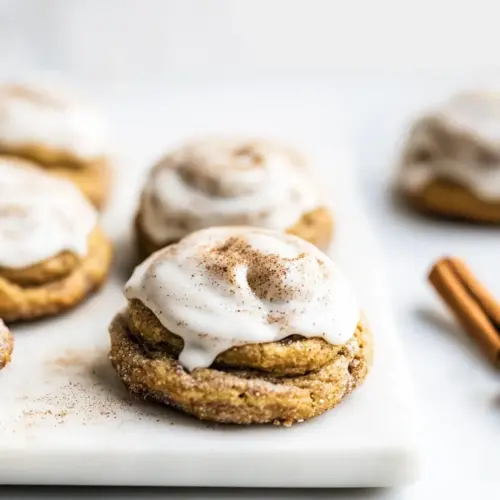 Pumpkin Cinnamon Roll Cookies