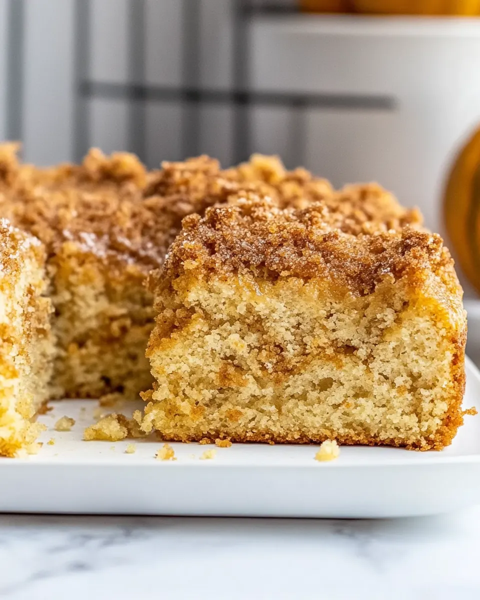 Pumpkin Coffee Cake