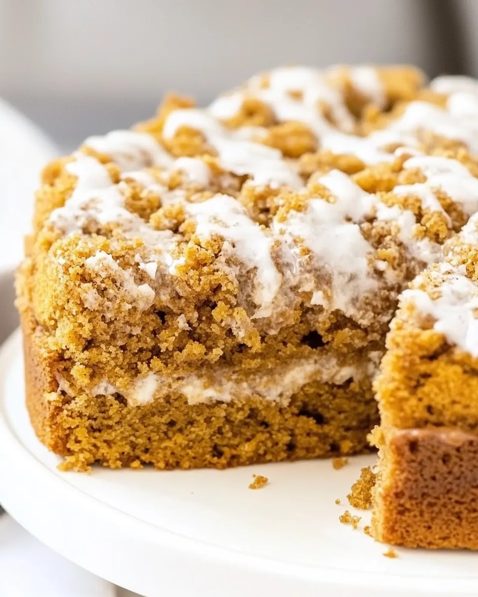 Pumpkin Coffee Cake