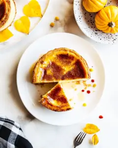 Pumpkin Creme Brulee Cheesecake