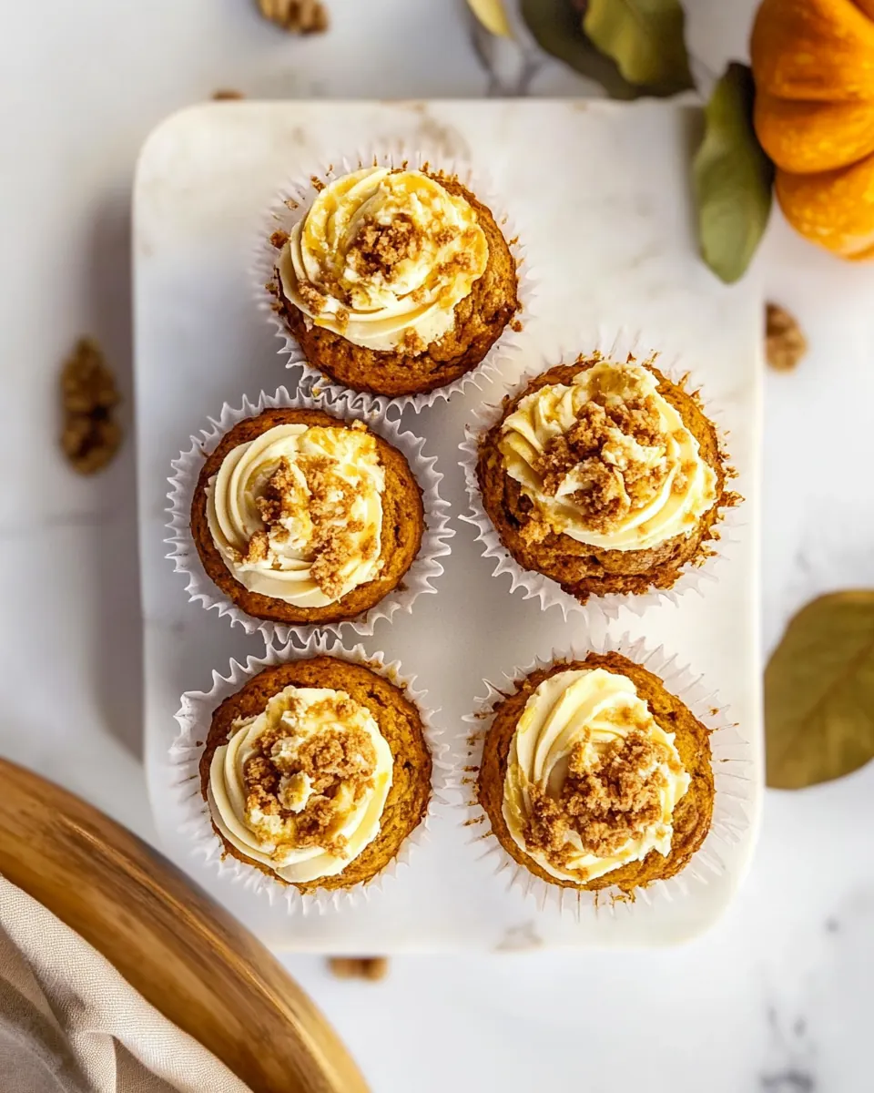Pumpkin Cream Cheese Muffins