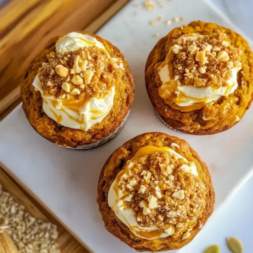 Pumpkin Cream Cheese Muffins