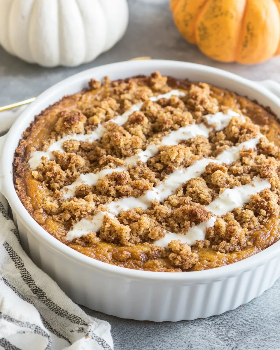 Pumpkin Crumb Cake