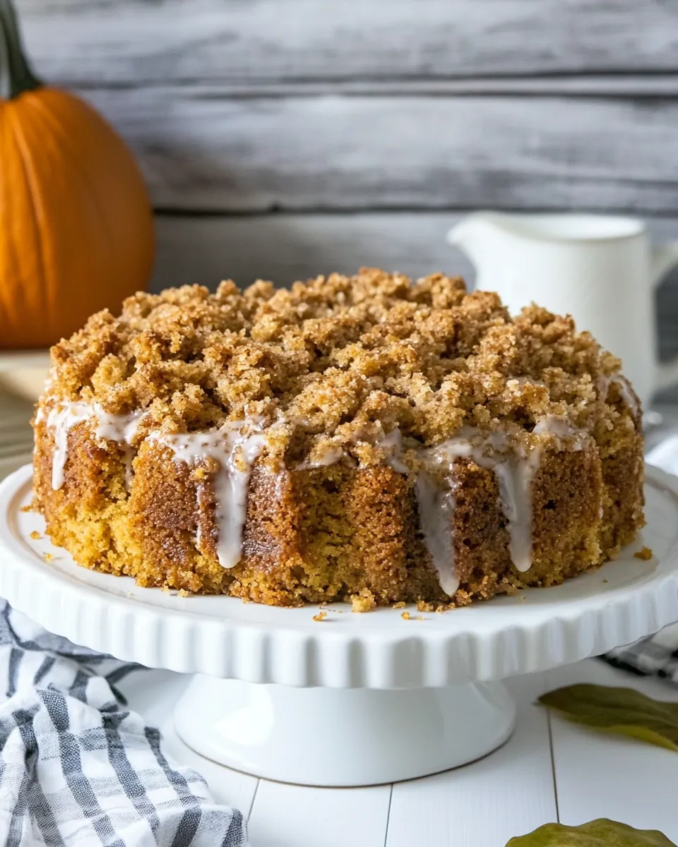 Pumpkin Crumb Cake