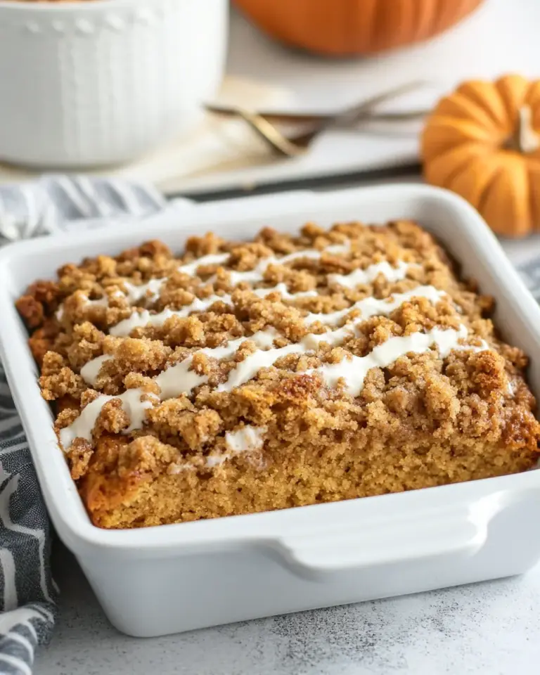 Pumpkin Crumb Cake