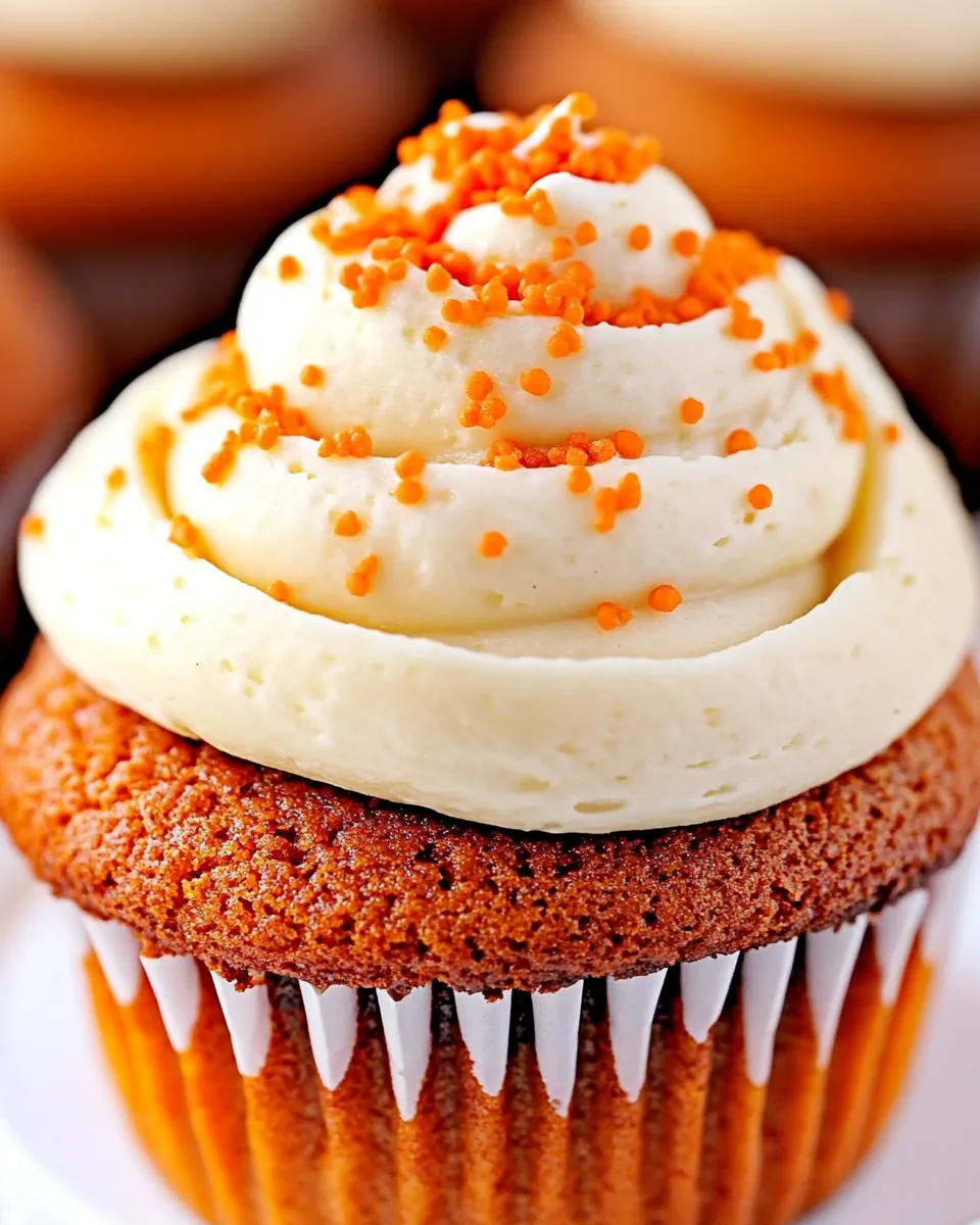 Pumpkin Cupcake Recipe