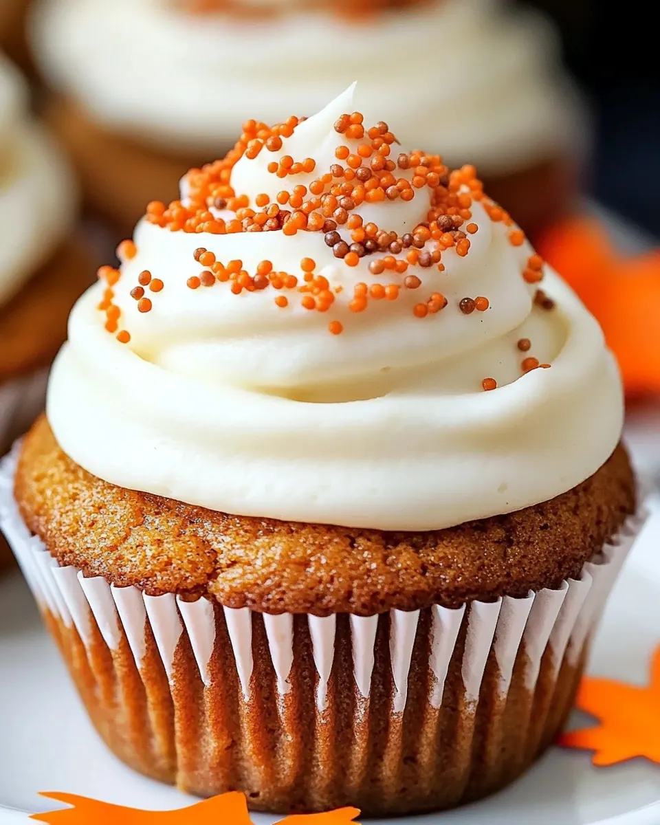 Pumpkin Cupcake Recipe