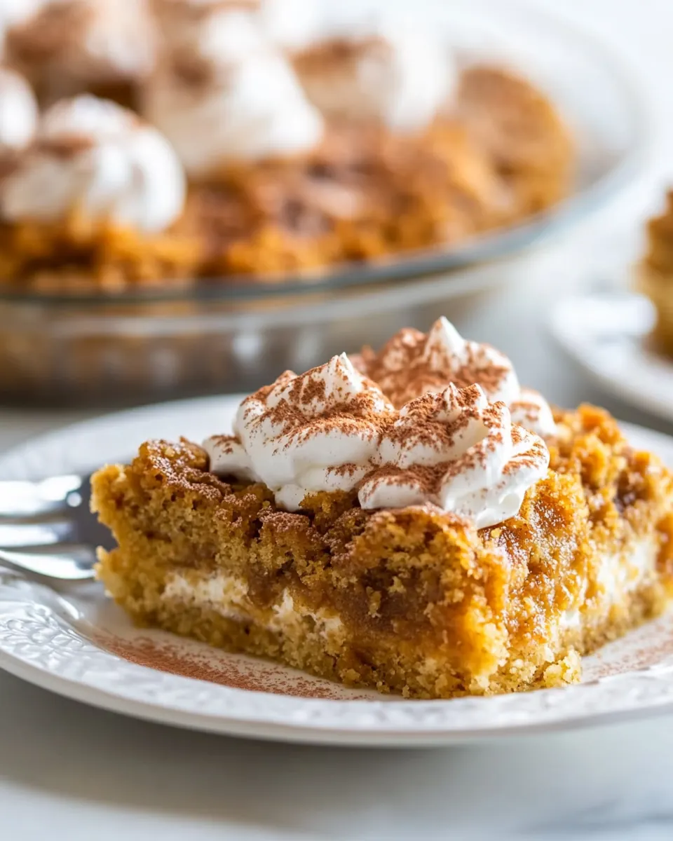 Pumpkin Dump Cake