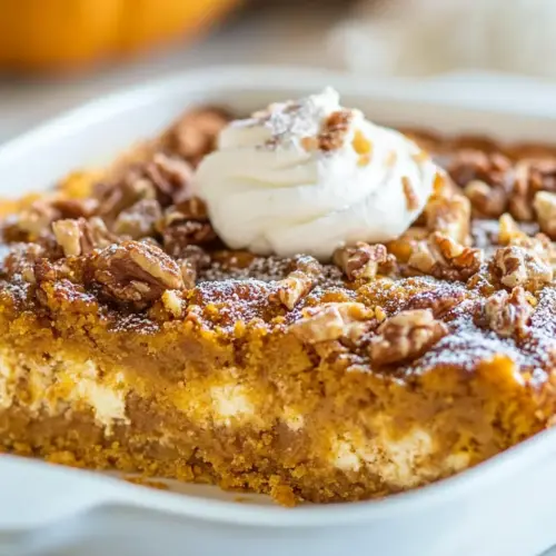 Pumpkin Dump Cake