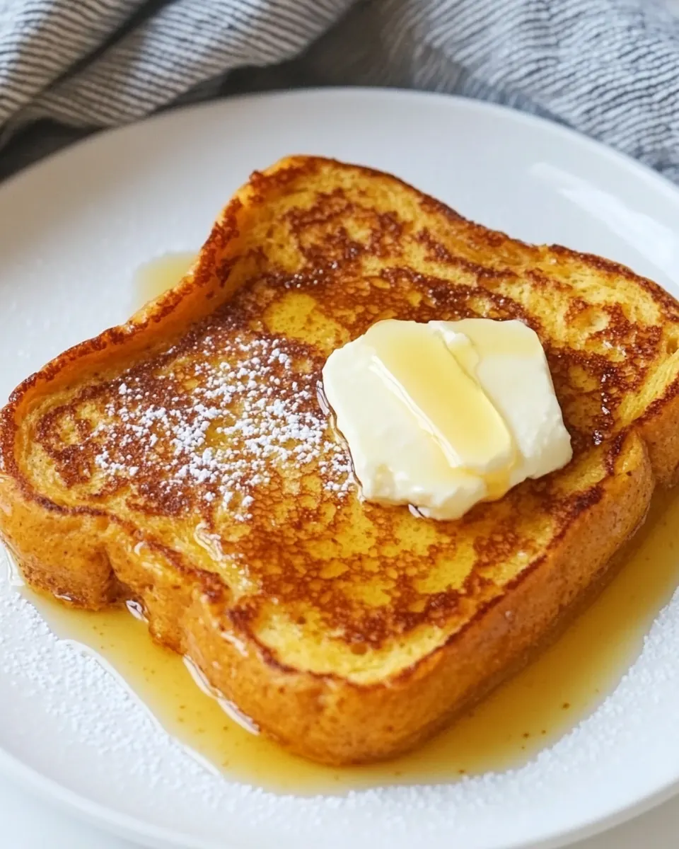 Pumpkin French Toast