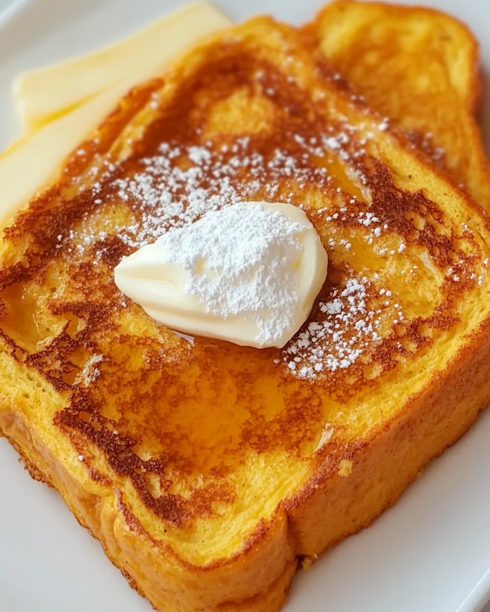 Pumpkin French Toast