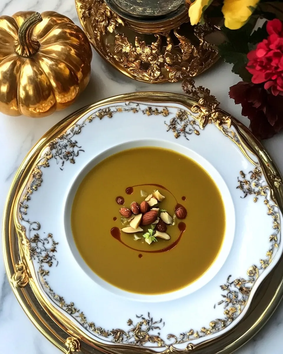 Pumpkin Hazelnut Chai Soup